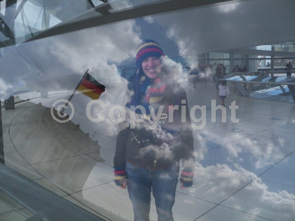 photo Gril on Glass, Berlin 2010